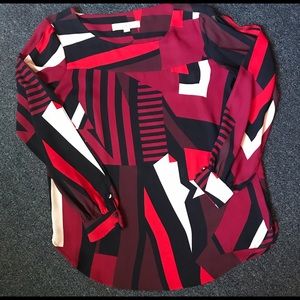 Long sleeve blouse, Loft Petite